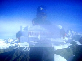 At summit (17500ft)