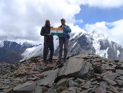 Me & Rajesh on the Summit